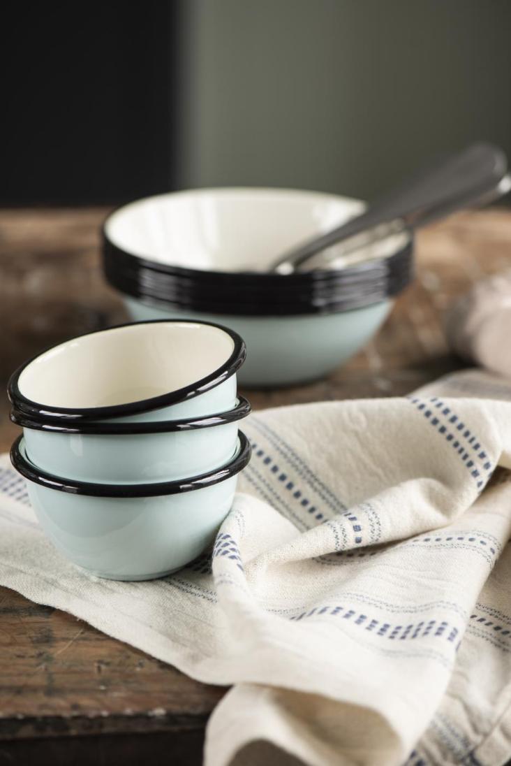 BOWL EMAILLE HELLBLAU - 0