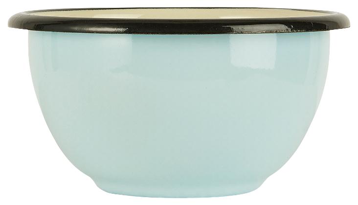 BOWL EMAILLE HELLBLAU