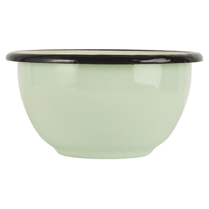 BOWL EMAILLE HELLGRÜN