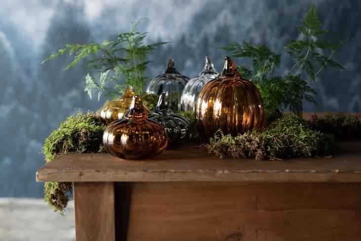 PUMPKIN AUS GLAS KLAR - 0