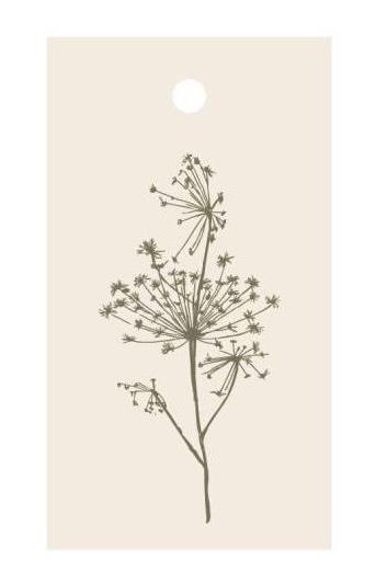 NEU: GESCHENKANHÄNGER GRÜNE DOLDENBLUME