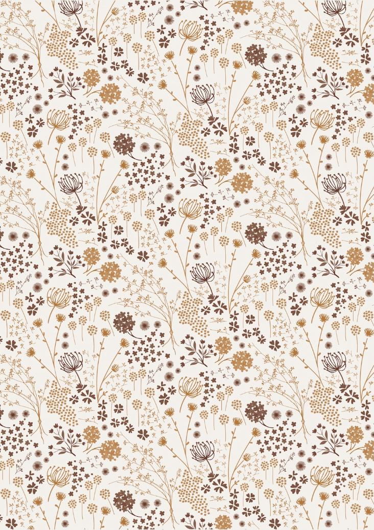 NEU: VORSCHAU ZUM VORBESTELLEN: IM LAUFE DES HERBST LIEFERBAR: PAPIERROLLE HERBSTBLUMEN