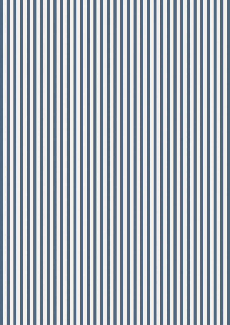 PAPIERROLLE BLAUE STREIFEN - 1