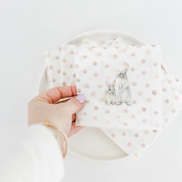 SERVIETTE `BUNNY` ♡ - 1
