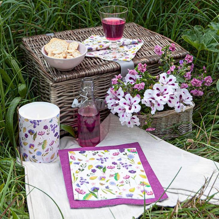 VORBESTELLEN: AB CA. MITTE JUNI LIEFERBAR: LUNCH SERVIETTE LATE SUMMER - 1