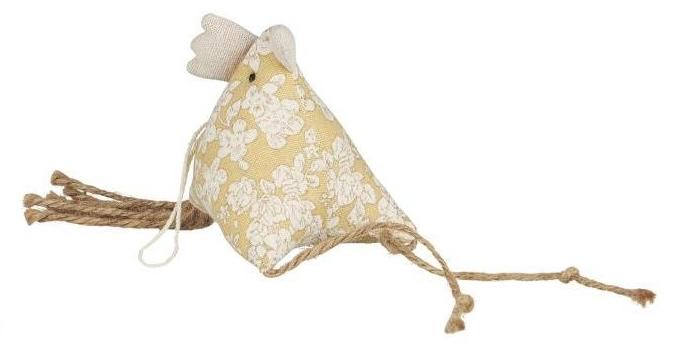 KLEINES HUHN HELLGELB BLUMEN