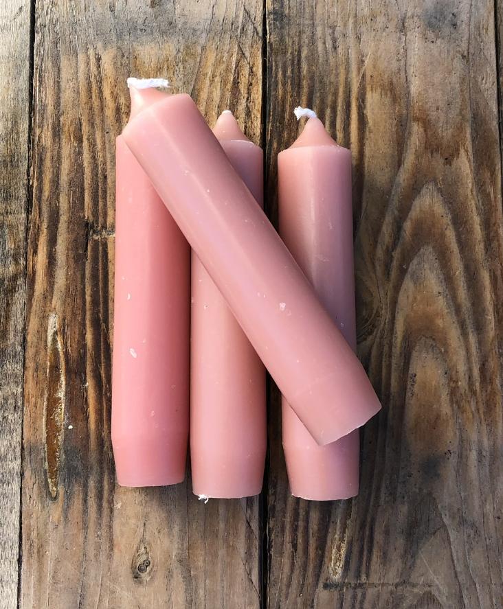 STABKERZE FADED ROSE 37/11 (SOLANGE VORRAT REICHT)