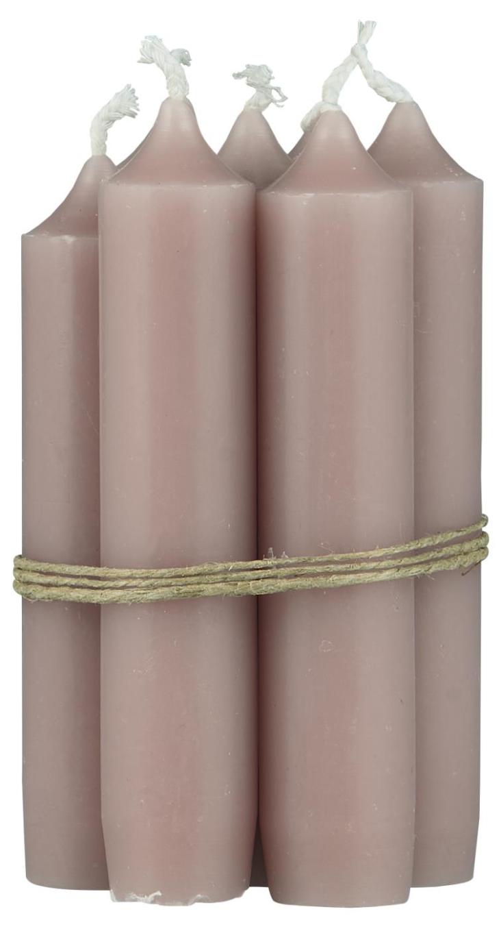 STABKERZE ROSA MALVA 38/11 (SOLANGE VORRAT REICHT) - 0