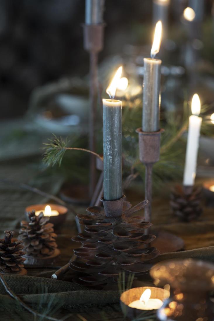 STABKERZE MOOSGRÜN 41/11 (SOLANGE VORRAT REICHT) - 0
