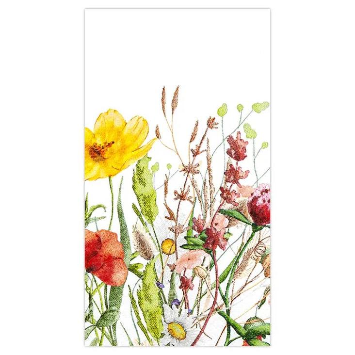 VORBESTELLEN: AB CA. MITTE JUNI LIEFERBAR: GOURMET SERVIETTE FIELD OF FLOWERS