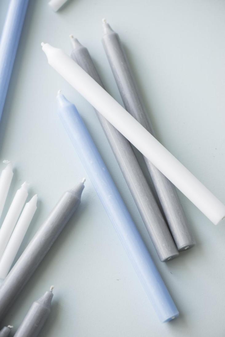 STABKERZE WEISS RUSTIKAL 12/29 - 3