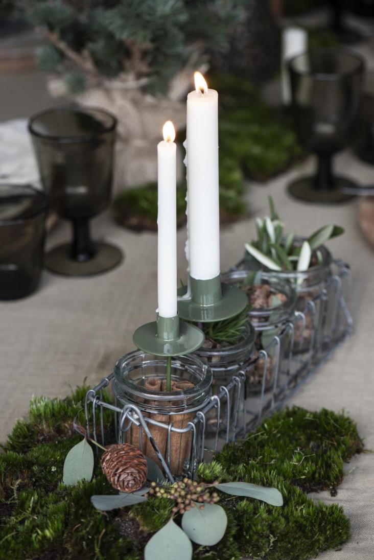 STABKERZE WEISS RUSTIKAL 12/29 SOLANGE VORRAT REICHT - 0