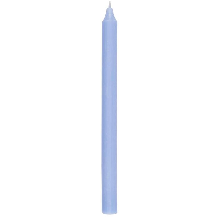STABKERZE HELLBLAU RUSTIKAL 17/29