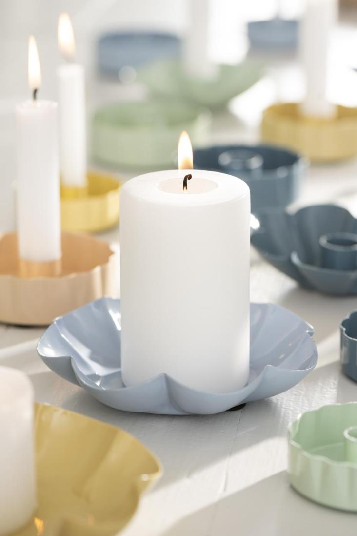 KERZENHALTER BLUME BLAU - 0
