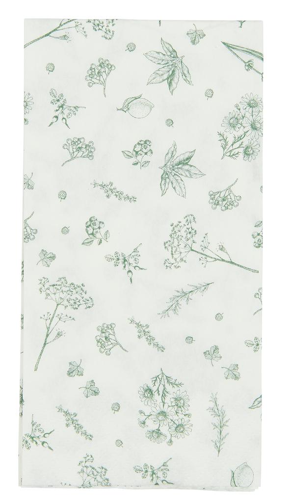 NEU: SERVIETTE NATURE ELEMENTS GRÜN