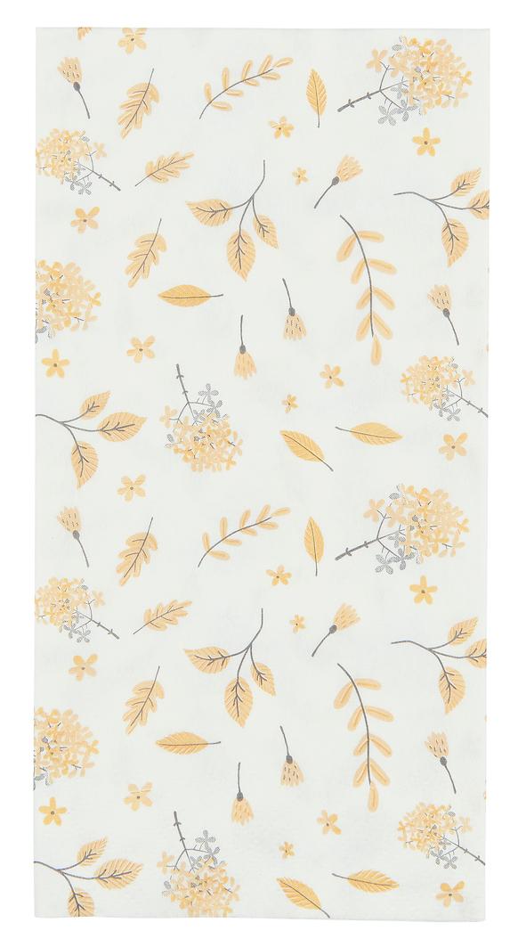 SERVIETTE YELLOW LEAVES