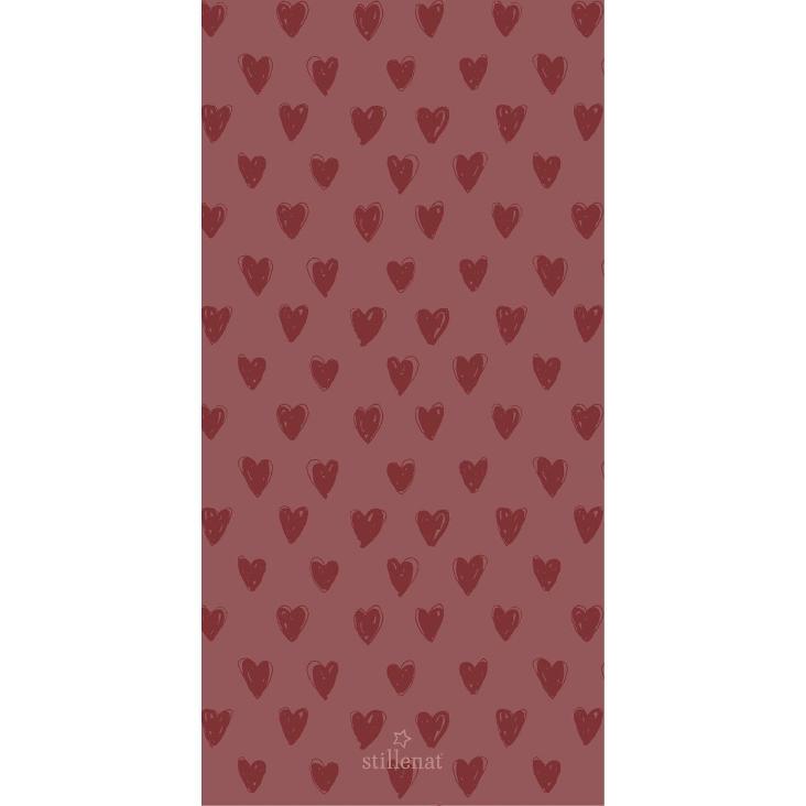 VORBESTELLEN: SERVIETTE ROTE HERZEN / CA. MITTE SEPTEMBER LIEFERBAR