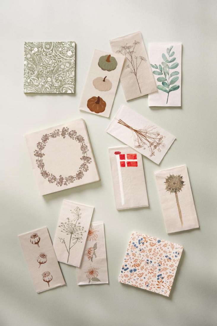 VORBESTELLEN: IM LAUFE DES SEPTMEBER LIEFERBAR: SERVIETTE BRAUNE DOLDENBLUME - 0