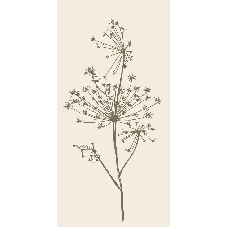 SERVIETTE GRÜNE DOLDENBLUME
