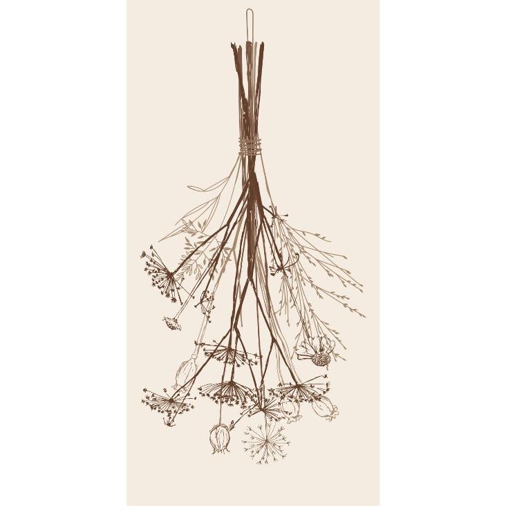SERVIETTE GETROCKNETER HERBSTSTRAUSS