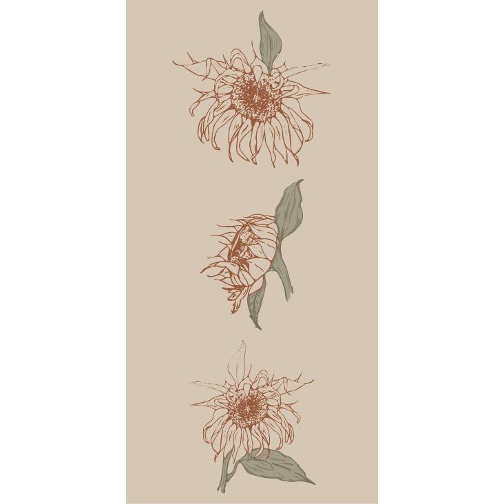VORBESTELLEN: IM LAUFE DES SEPTMEBER LIEFERBAR: SERVIETTE SONNENBLUMENKÖPFE