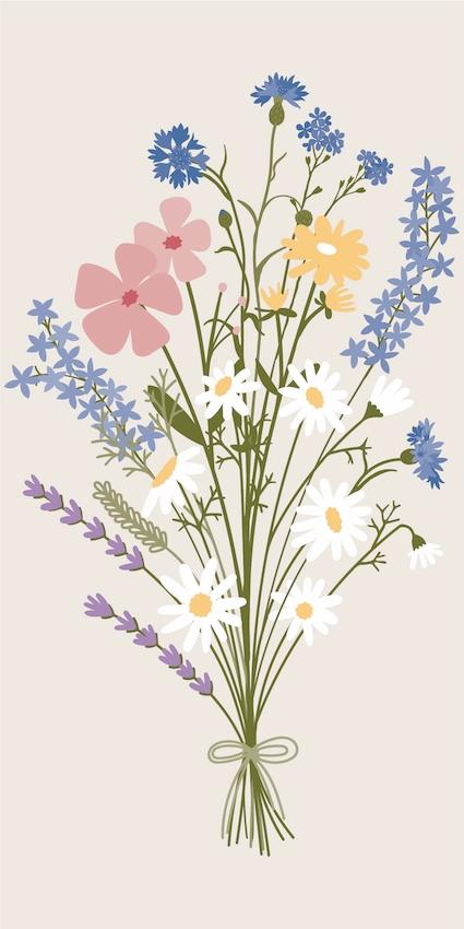 SERVIETTE SOMMERSTRAUSS