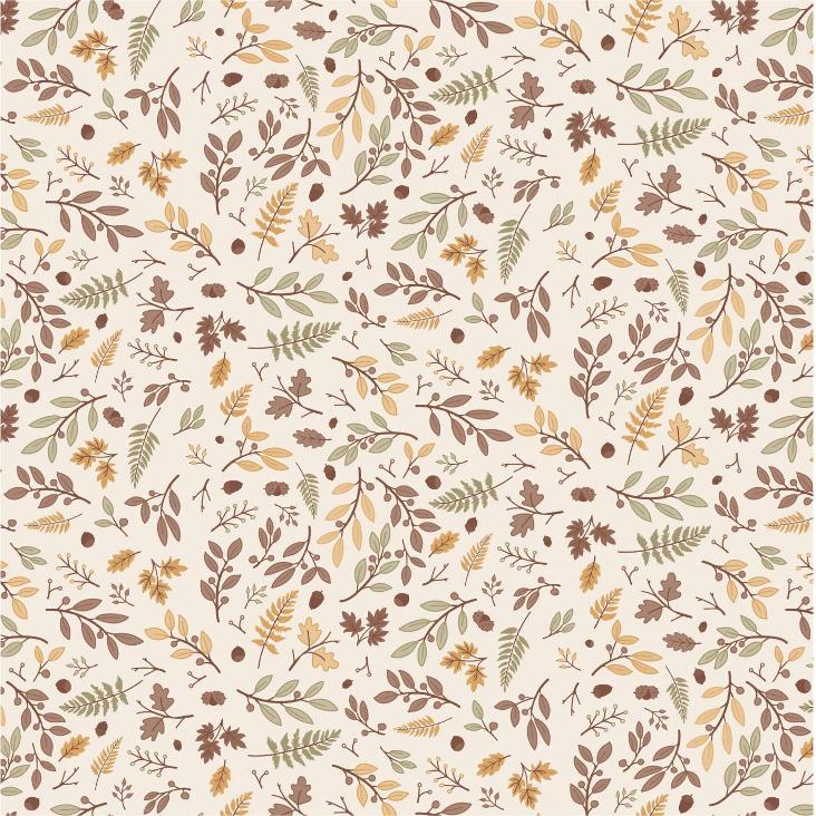 SERVIETTE HERBSTBLÄTTER (PACK À 50 STK.)