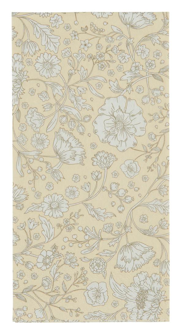 SERVIETTE YELLOW SECRET GARDEN