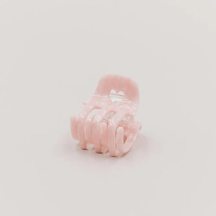 HAARSPANGE KLEIN HERZ BLUSH - 8