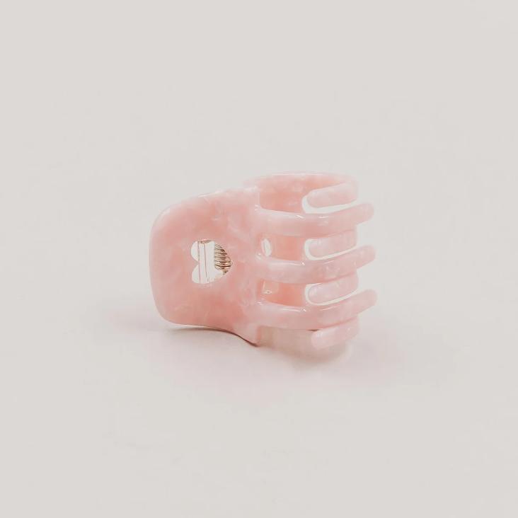 VORBESTELLEN: BALD LIEFERBAR: HAARSPANGE KLEIN HERZ BLUSH - 4