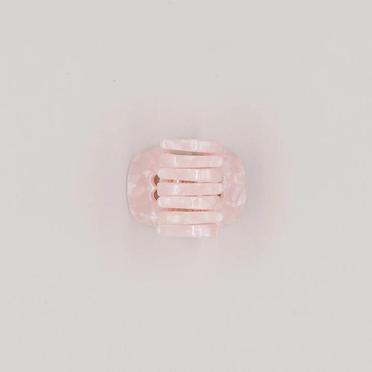 VORBESTELLEN: BALD LIEFERBAR: HAARSPANGE KLEIN HERZ BLUSH - 5