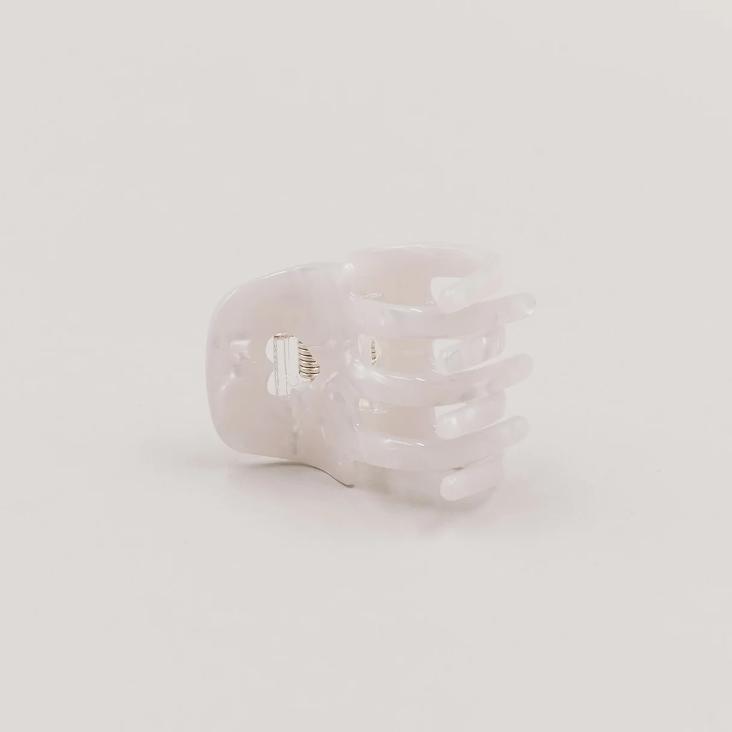 HAARSPANGE KLEIN HERZ ♡ PEARL - 2