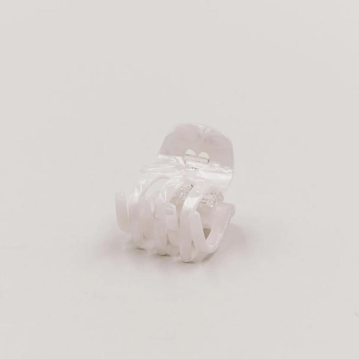 HAARSPANGE KLEIN HERZ ♡ PEARL - 1