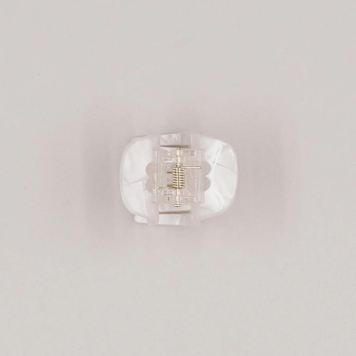 HAARSPANGE KLEIN HERZ ♡ PEARL - 0