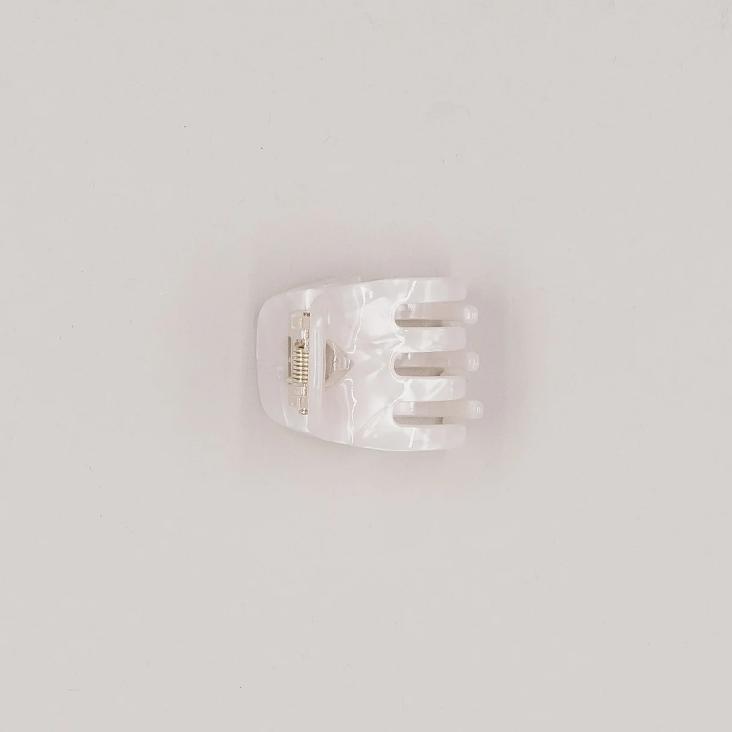 HAARSPANGE KLEIN HERZ ♡ PEARL - 3