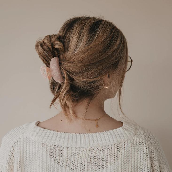 HAARSPANGE GROSS HERZ ♡ BLUSH - 3