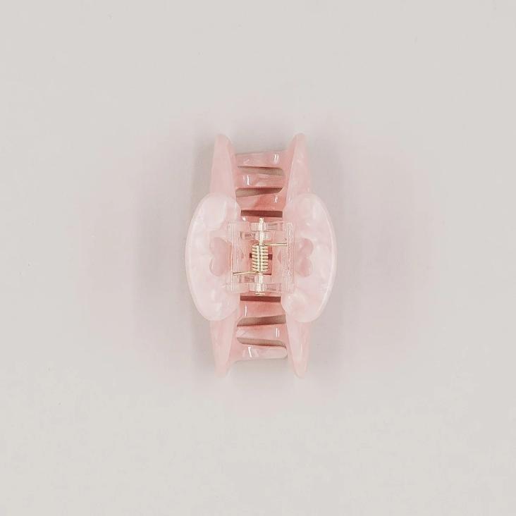 VORBESTELLEN: BALD LIEFERBAR: HAARSPANGE GROSS HERZ BLUSH - 0