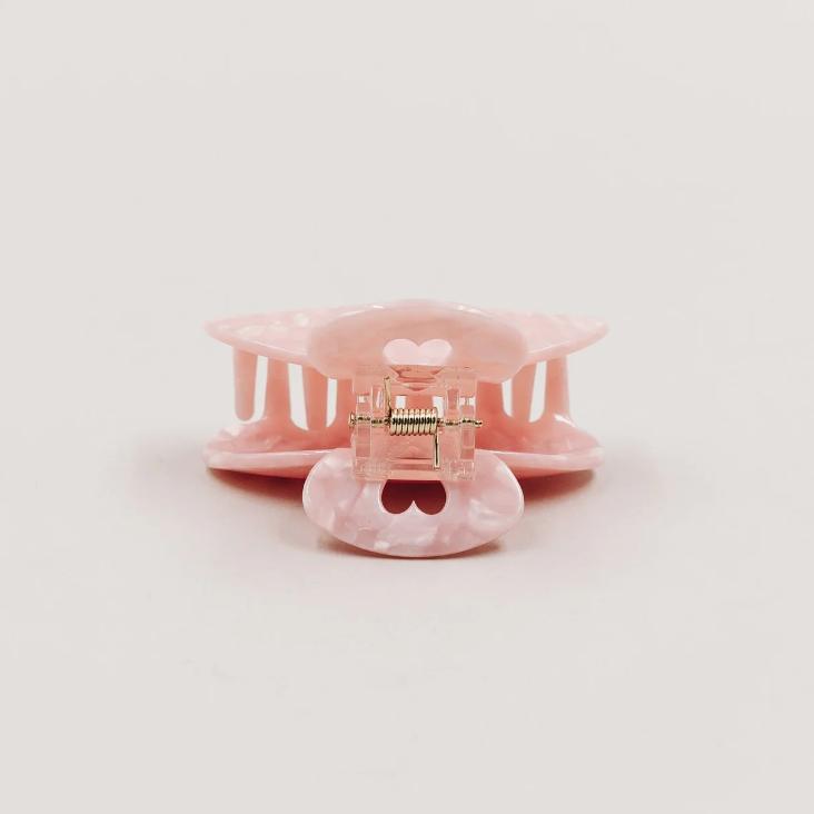 VORBESTELLEN: BALD LIEFERBAR: HAARSPANGE GROSS HERZ BLUSH - 2
