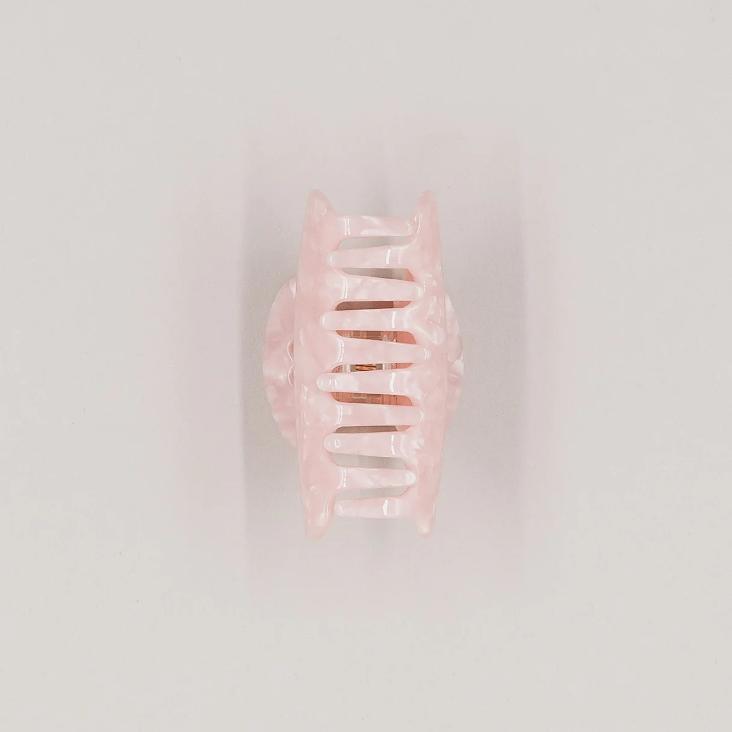 VORBESTELLEN: BALD LIEFERBAR: HAARSPANGE GROSS HERZ BLUSH - 6