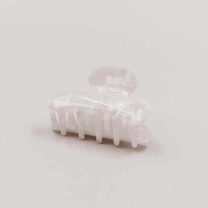 HAARSPANGE GROSS HERZ PEARL - 3