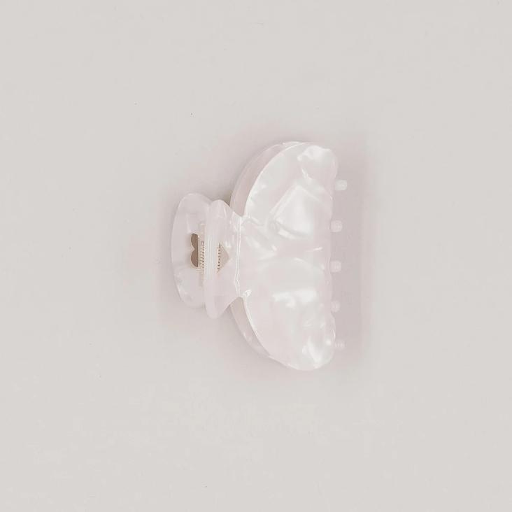 VORBESTELLEN: BALD LIEFERBAR: HAARSPANGE GROSS HERZ PEARL - 0