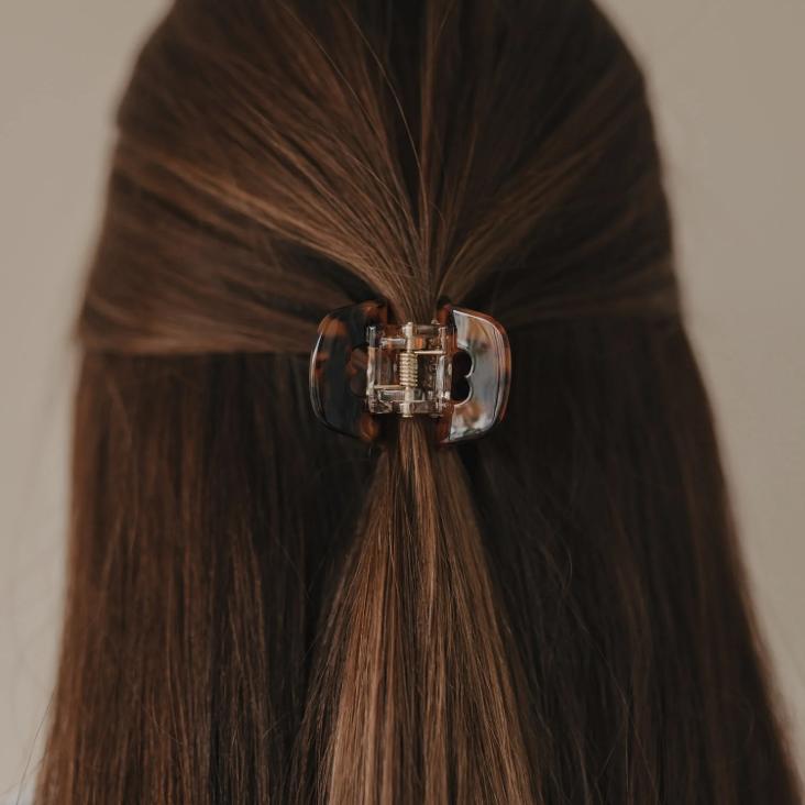HAARSPANGE KLEIN HERZ ♡ AMBER - 5