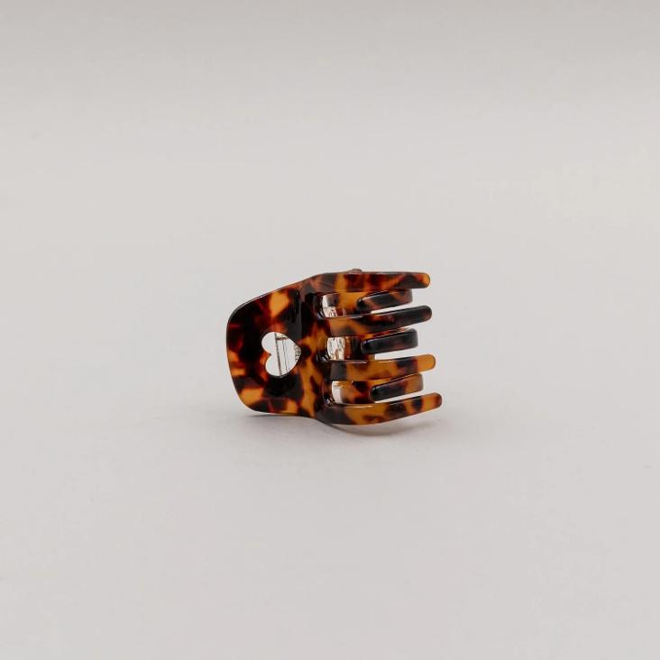 HAARSPANGE KLEIN HERZ ♡ AMBER - 4