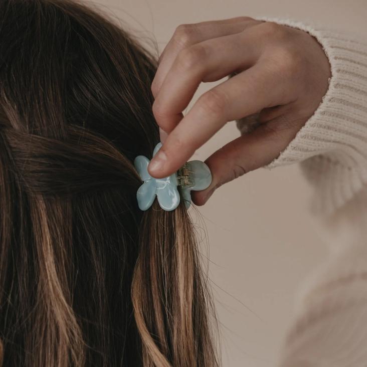 NEU: HAARSPANGE BLUME ♡ MINT - 0