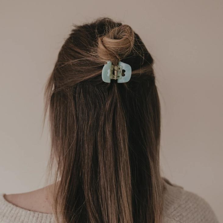 NEU: VORBESTELLEN: IM LAUFE VOM MAI LIEFERBAR: HAARSPANGE KLEIN HERZ ♡ MINT - 0