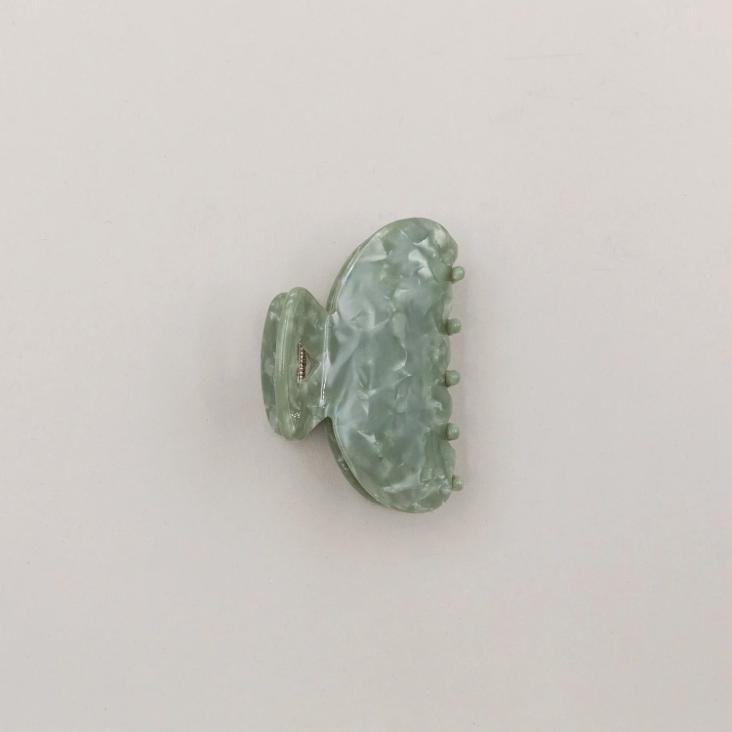 NEU: VORBESTELLEN: IM LAUFE VOM OKTOBER LIEFERBAR: HAARSPANGE GROSS HERZ JADE - 3