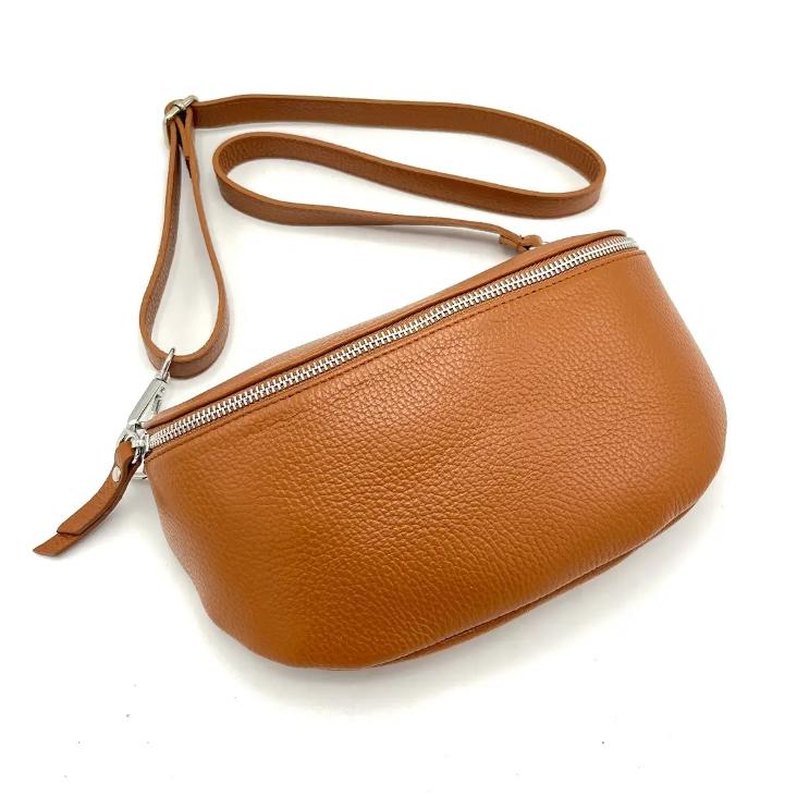 BAUCHTASCHE LEDER BRAUN