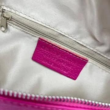 BAUCHTASCHE LEDER FUCHSIE - 0