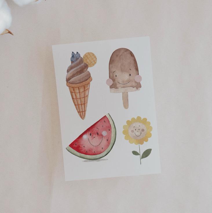 NEU: BÜGELBILD SOMMER