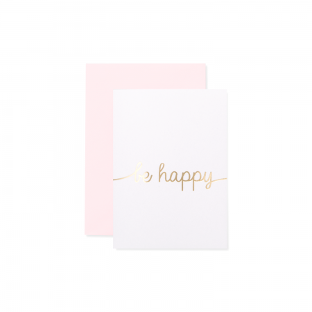 BE HAPPY SOLANGE VORRAT REICHT
